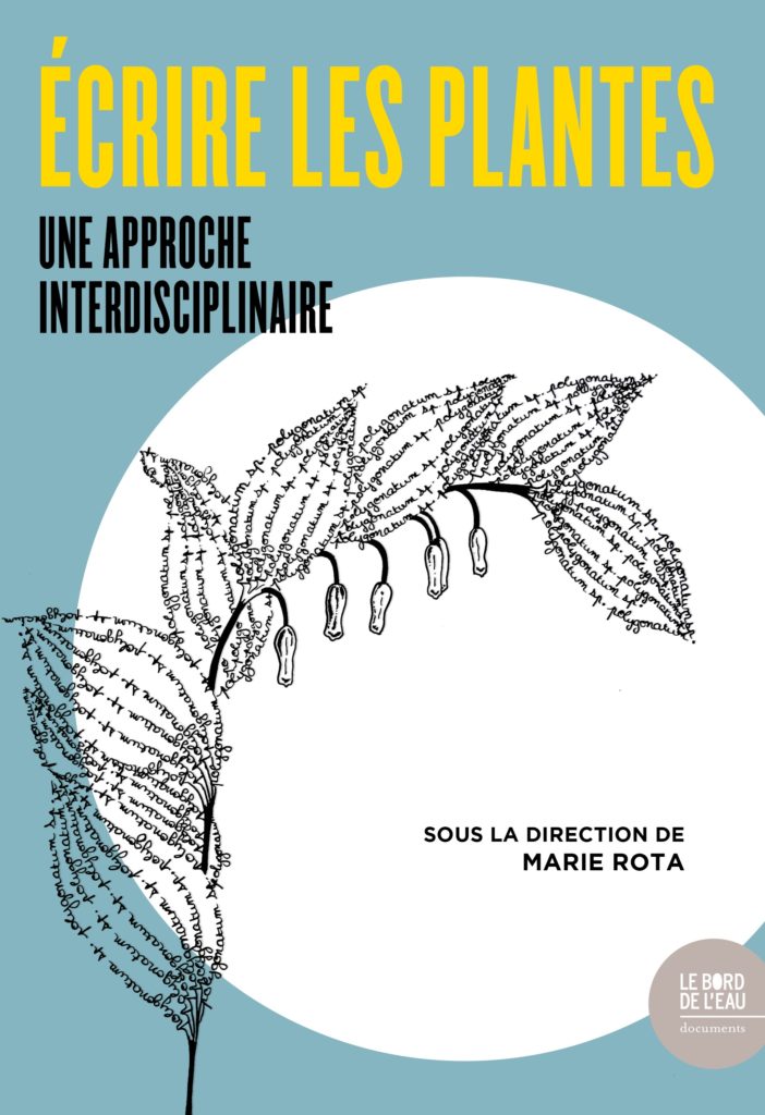 Écrire les plantes. Une première approche interdisciplinaire
