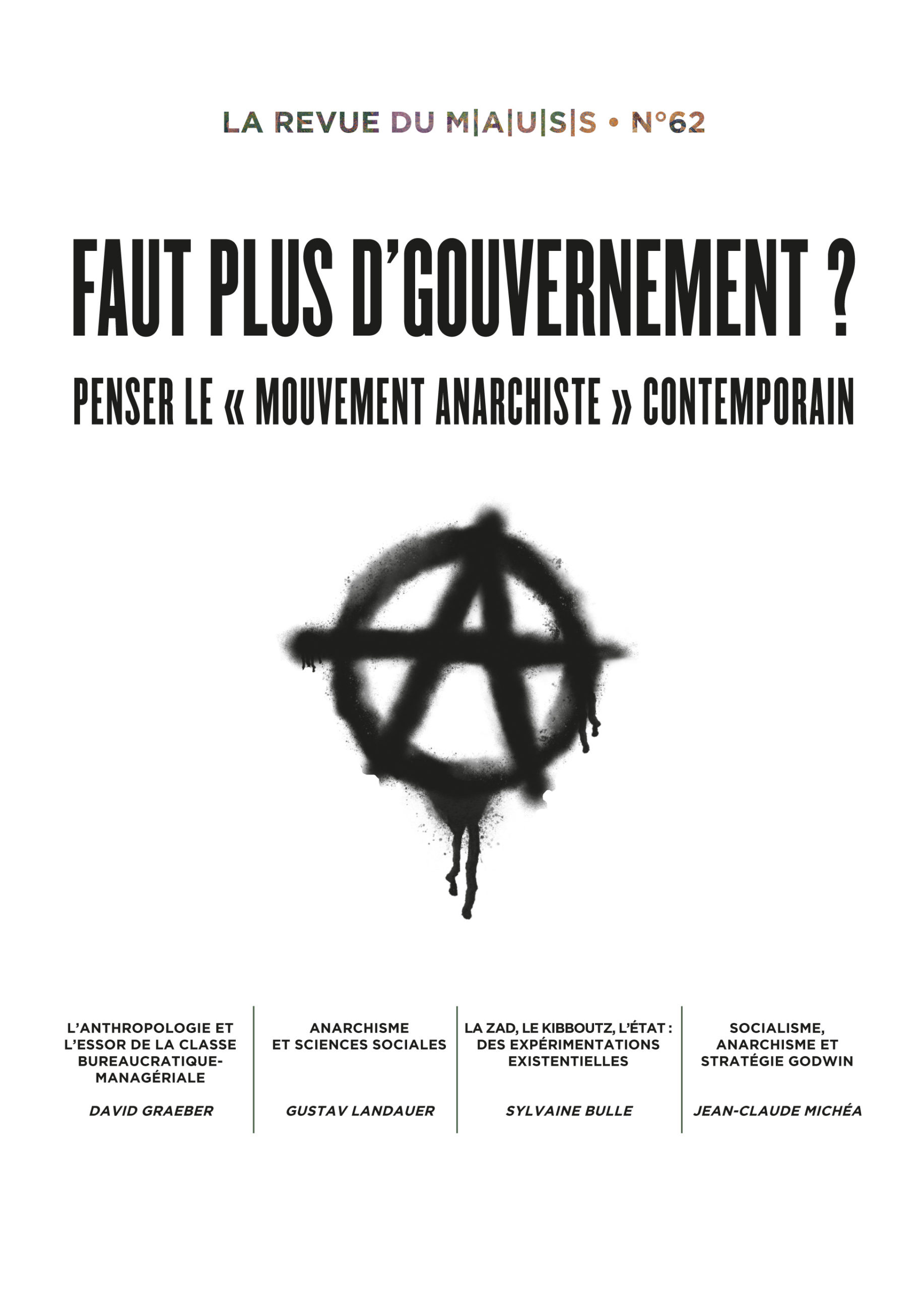 Couverture du n° 62 de La Revue du Mauss.