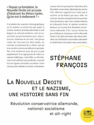 La Nouvelle Droite et le nazisme, une histoire sans fin