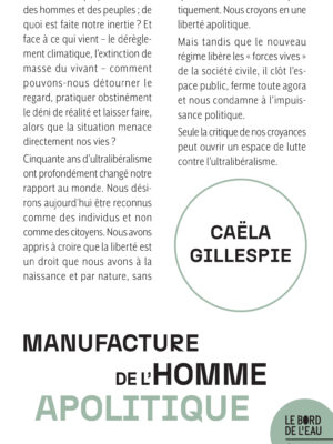 Manufacture de l’homme apolitique