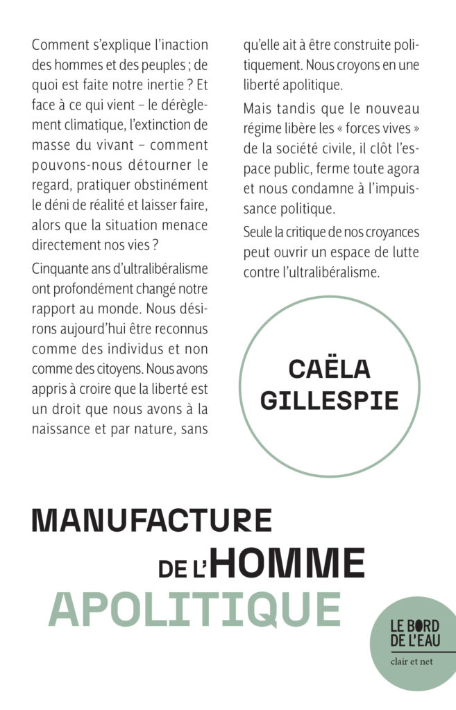 Manufacture de l’homme apolitique