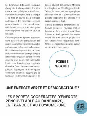 Une énergie verte et démocratique ?