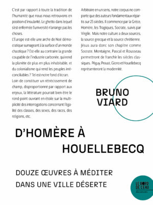 D’Homère à Houellebecq