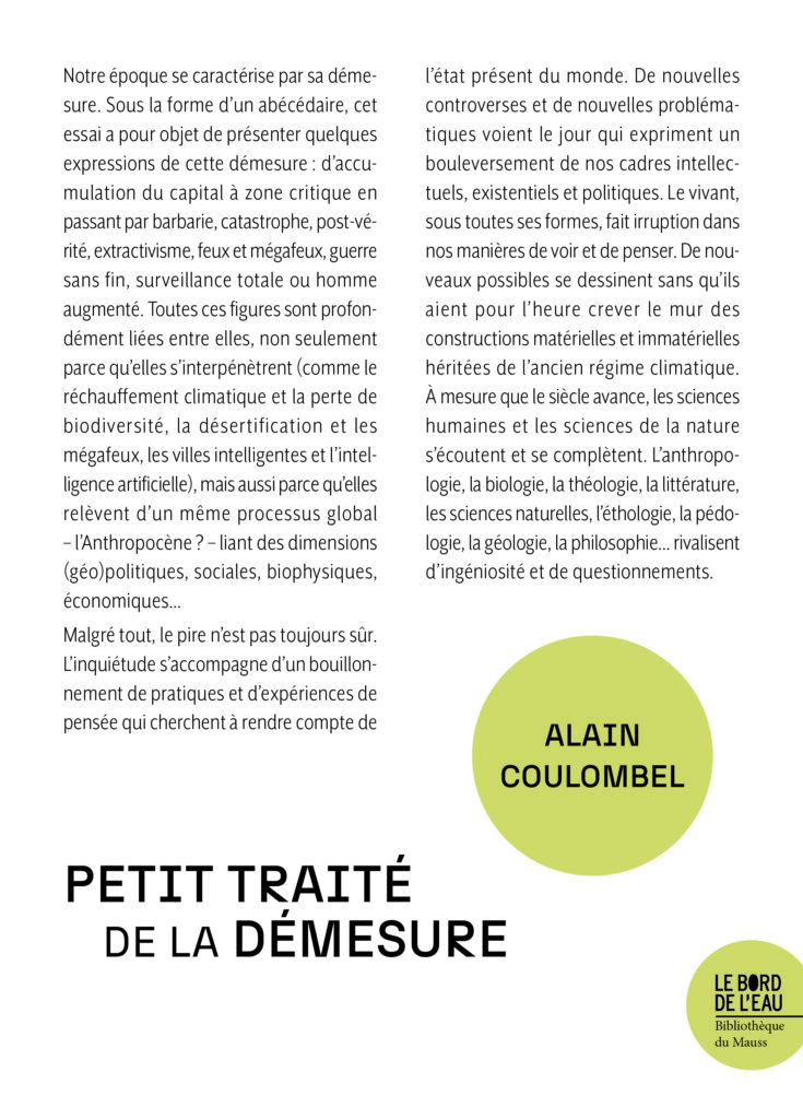 Petit traité de la démesure
