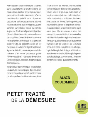 Petit traité de la démesure