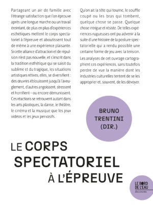 Le corps spectatoriel à l'épreuve