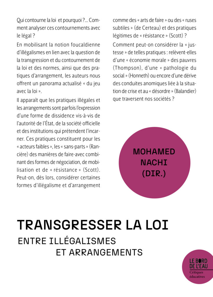 Transgresser la loi