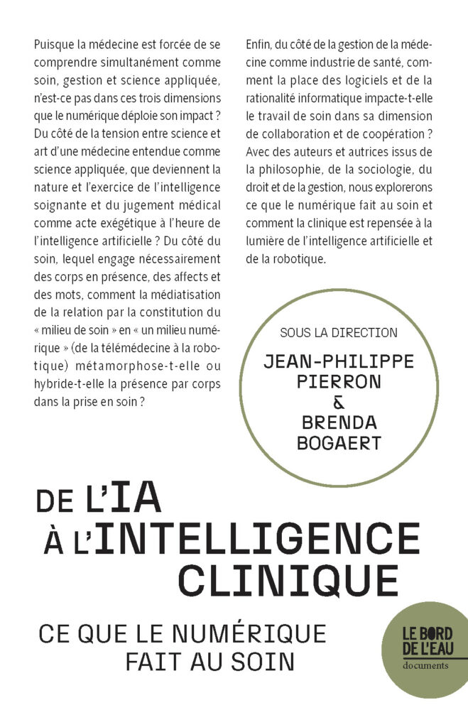 De l'IA à l'intelligence clinique
