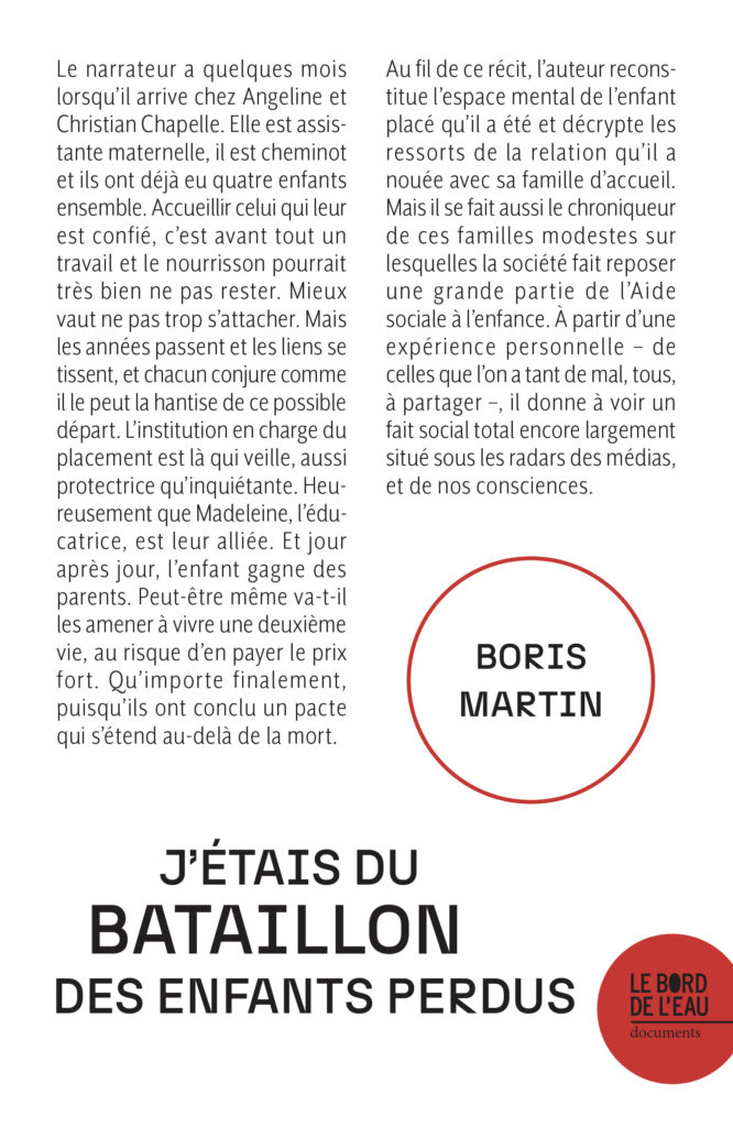 J’étais du Bataillon des enfants perdus