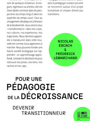 Pour une pédagogie de la décroissance