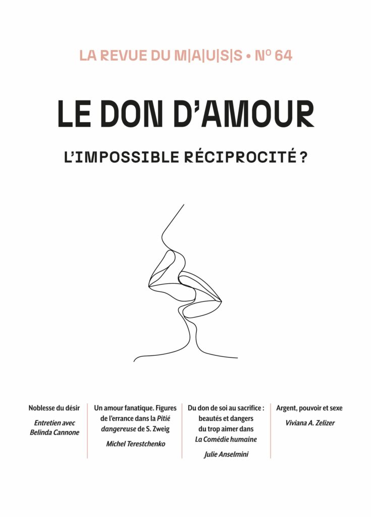 N° 64 | Le don d'amour. L'impossible réciprocité ?