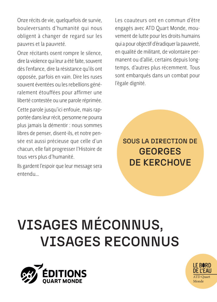Visages méconnus, visages reconnus
