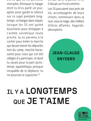 Il y a longtemps que je t’aime