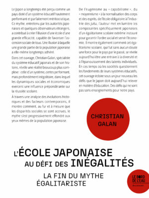 L’école japonaise au défi des inégalités : la fin du mythe égalitariste