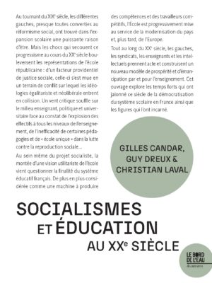 Socialismes et éducation au XXe siècle
