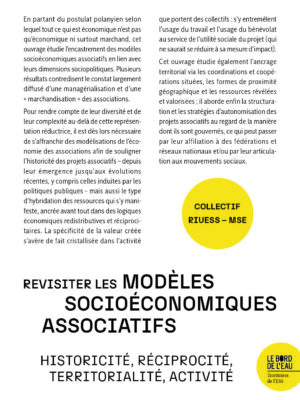 Revisiter les modèles socioéconomiques associatifs