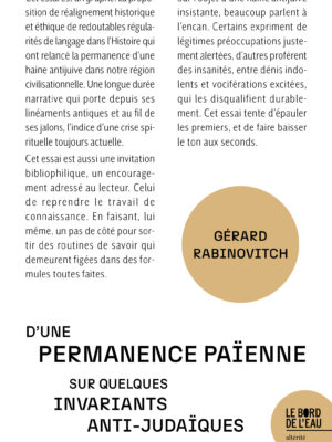 D’une permanence païenne