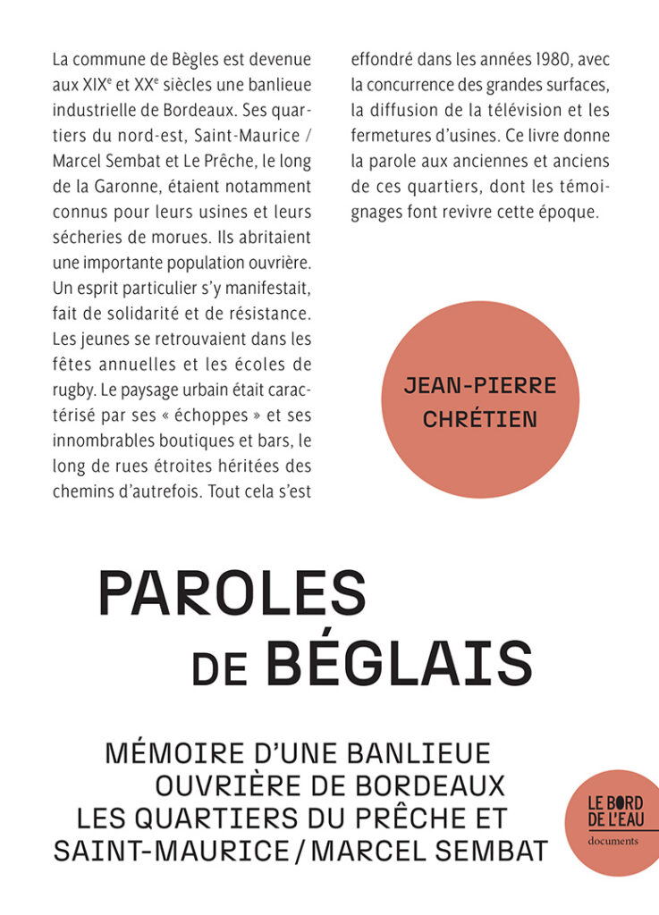 Paroles de Béglais