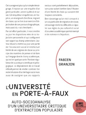 L’université en porte-à-faux