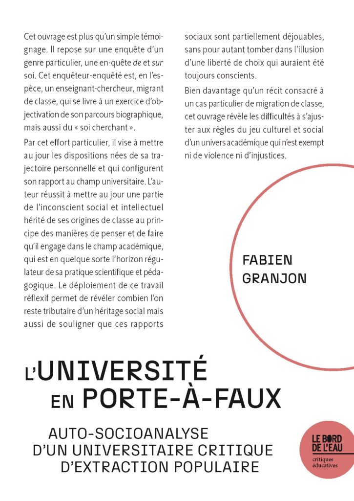 L’université en porte-à-faux